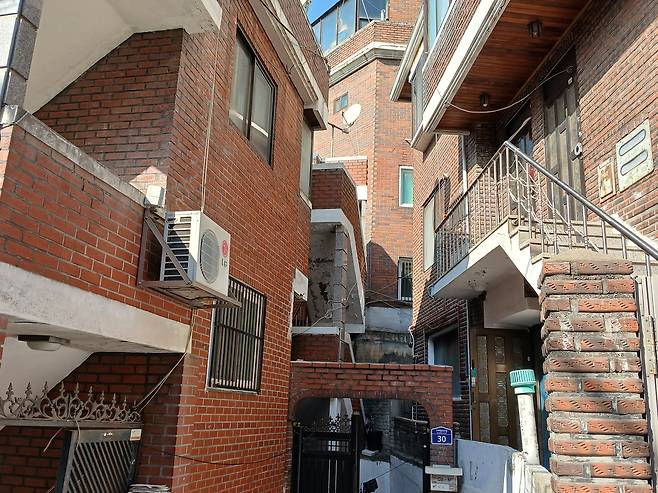 서울시 구로구 가리봉2구역 일대 주택 모습 김희량 기자