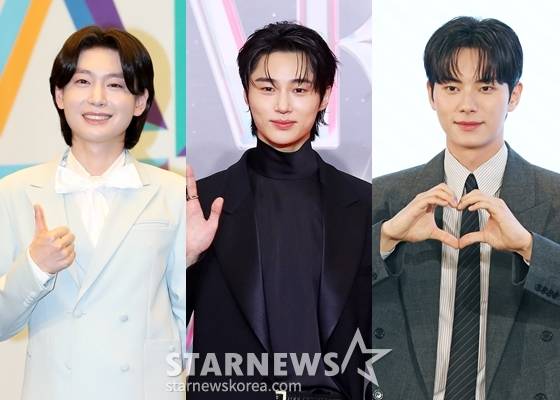 김용빈, 변우석, 이채민(왼쪽부터) /사진=스타뉴스