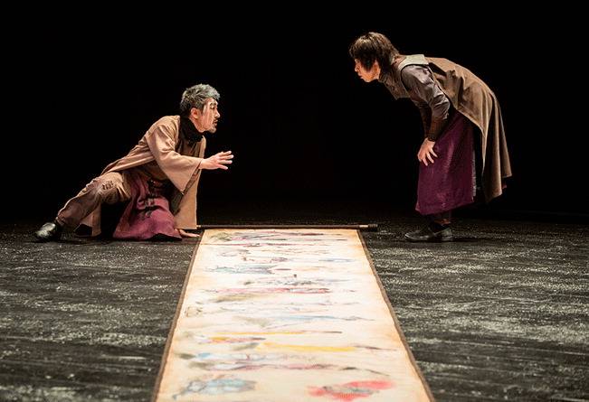 국립극단 연극 '조씨고아, 복수의 씨앗'의 한 장면. 국립극단