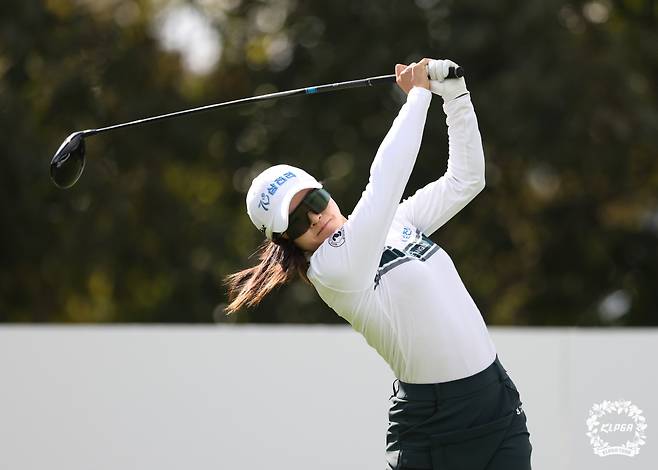 고지원 S-OIL 챔피언십 2025 2R 4번홀 티샷