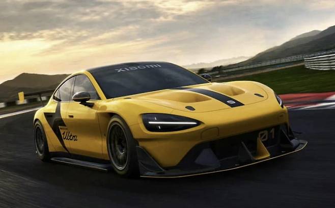 샤오미 SU7 울트라 모델. 사진=바이두