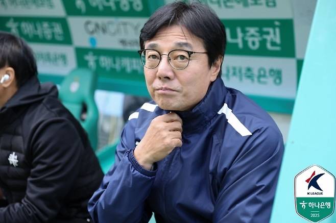 대전하나시티즌 황선홍 감독. 사진=한국프로축구연맹