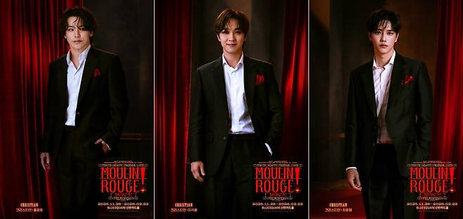 크리스티안 역 홍광호, 이석훈, 차윤해(왼쪽주터). 사진제공 | CJ ENM