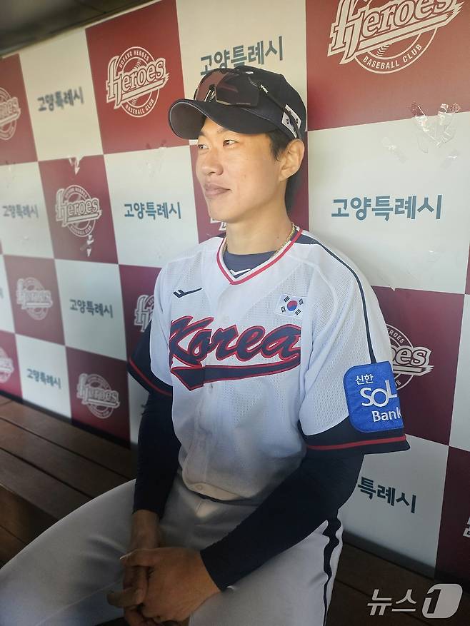 야구 국가대표팀 송성문. ⓒ News1