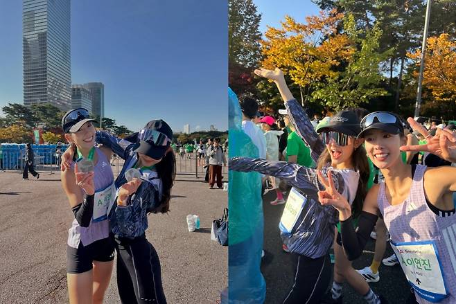 뉴진스 다니엘 근황이 공개됐다. /사진=이연진 인스타그램 갈무리