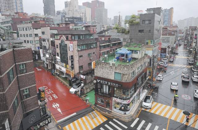 서울 시내 꼬마빌딩. 서울경제DB