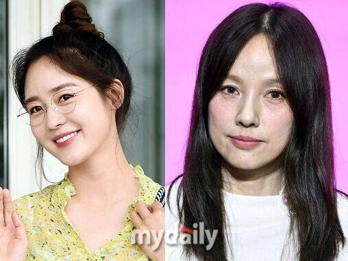 그룹 핑클 출신 배우 성유리(왼쪽), 핑클 출신 가수 이효리 / 마이데일리