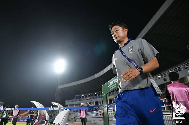 이민성 22세 이하(U-22) 축구 대표팀 감독. /사진=대한축구협회 제공