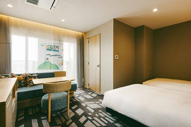 뷰 욕조 트윈 객실