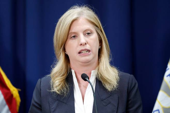 미국 월가에서는 조란 맘다니 뉴욕시장 당선자가 제시카 티슈 뉴욕 경찰국장을 유임시킬지 여부를 주목한다./UPI 연합뉴스