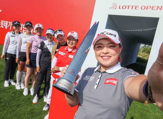 장하나는 KLPGA 투어에서 15승, LPGA 투어에서 4승을 했다. 사진 롯데