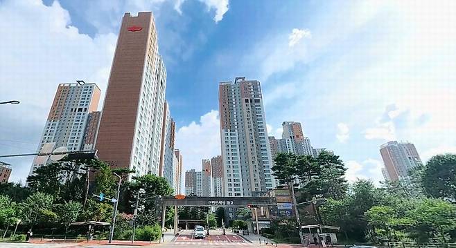 경기도 수원시 이의동 '이편한세상 광교' 아파트 전경. 카카오 로드뷰