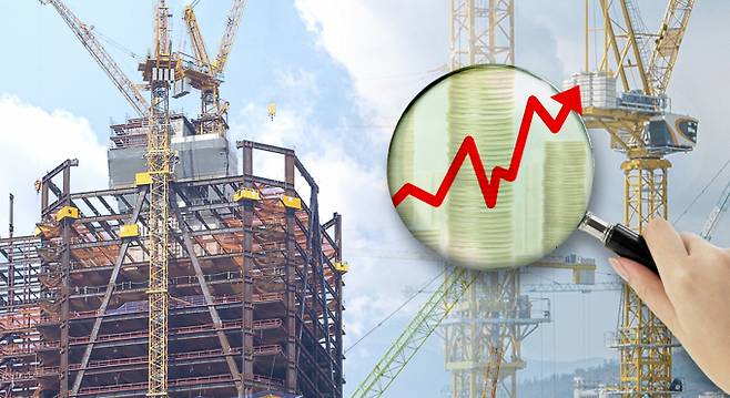 원가율 안정과 수익성 중심 수주 전략으로 DL이앤씨의 3분기 영업이익은 큰 폭 성장했다. 다만 분기 누적 수주는 감소한 것으로 나타났다. /그래픽=강지호 디자인 기자