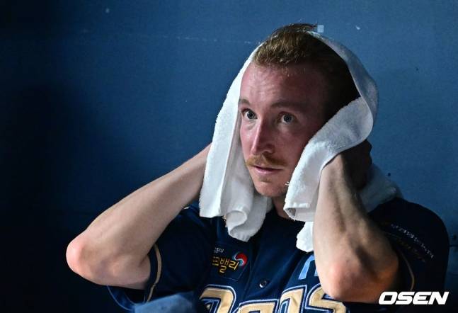 NC 시절의 에릭 페디.