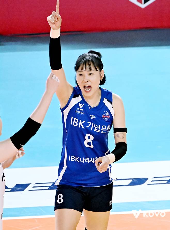 IBK기업은행 리베로 임명옥. 사진=KOVO