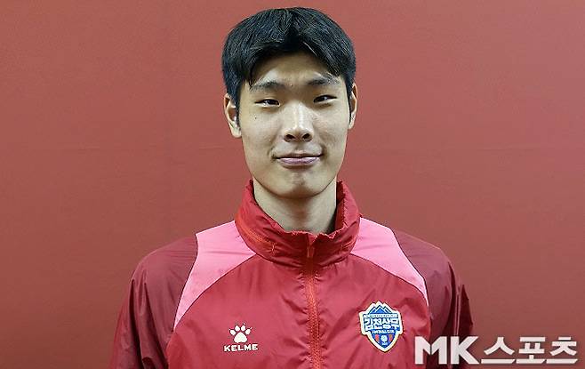 이영준의 김천상무 시절. 이영준은 일찍이 입대해 김천에서 꾸준한 출전 기회를 받았다. U-22 제도의 힘이 컸다. 사진=이근승 기자