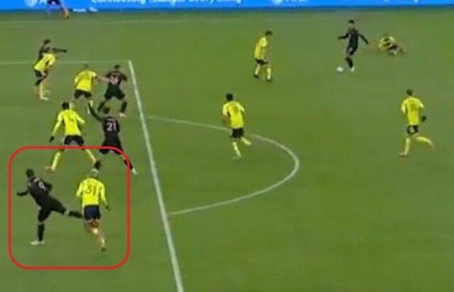 인터 마이애미와 내슈빌 경기 중계 화면