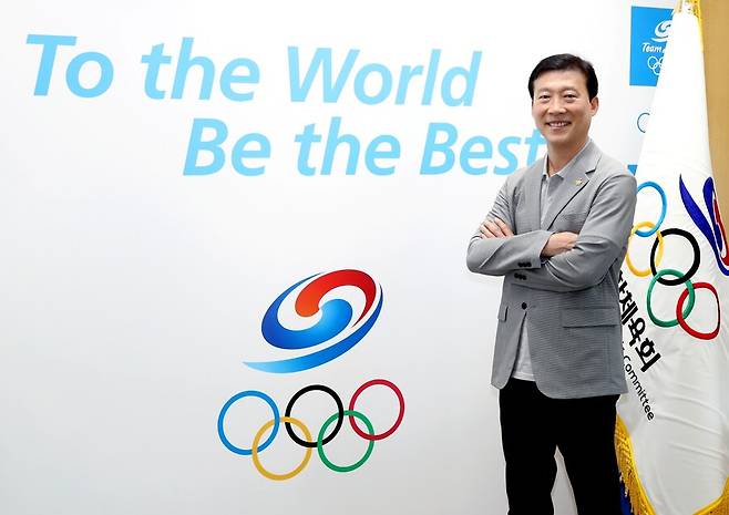 ▲ 김택수 선수촌장 ⓒ대한체육회