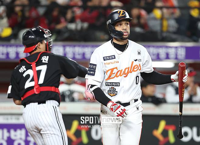 ▲ 리베라토는 약점이 많이 드러났다는 평가를 받고, 한국시리즈 부진으로 재계약 눈도장의 가장 중요한 기회를 놓쳤다 ⓒ곽혜미 기자