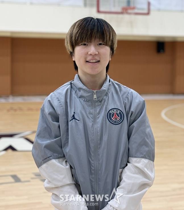 BNK 안혜지가 스타뉴스와 인터뷰를 하고 있다. /사진=양정웅 기자