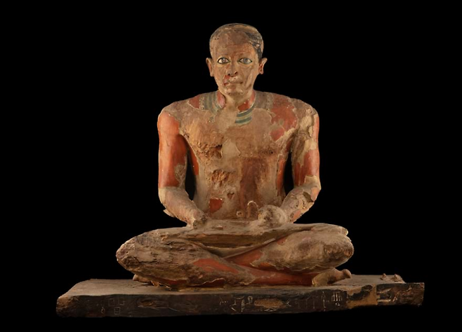 서기관 미트리 목조상