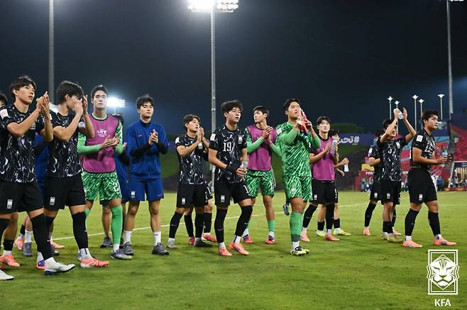 U-17 대표팀. KFA 제공