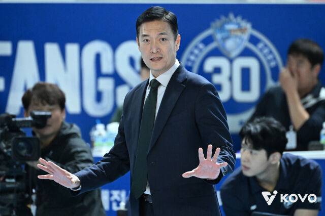 삼성화재 김상우 감독/KOVO