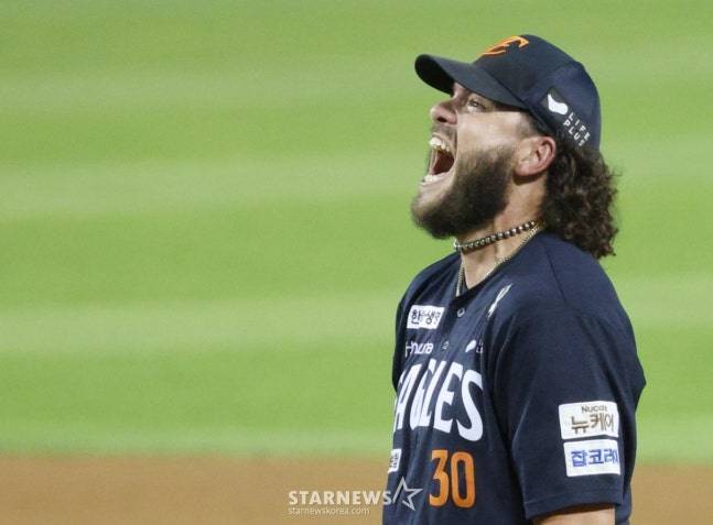 한화 외국인 투수 코디 폰세. /사진=김진경 대기자