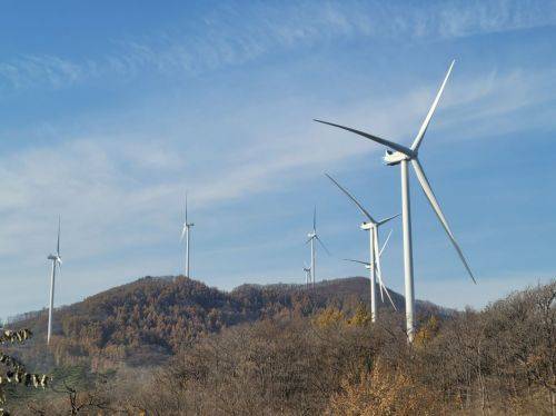 태백가덕산풍력발전 전경. 강희종기자