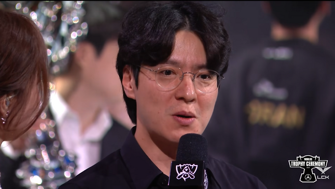 김정균 T1 감독. 라이엇 게임즈 제공