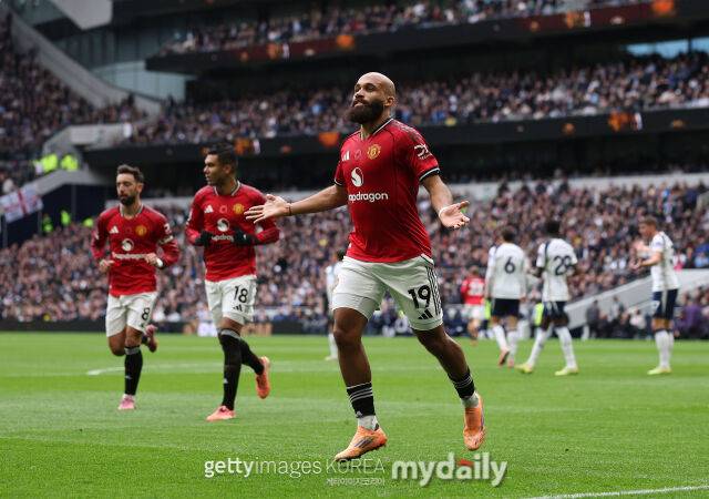 토트넘과 맨체스터 유나이티드 경기장면/게티이미지코리아