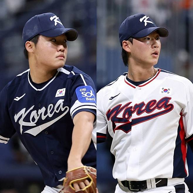 정우주-이호성. 사진=KBO