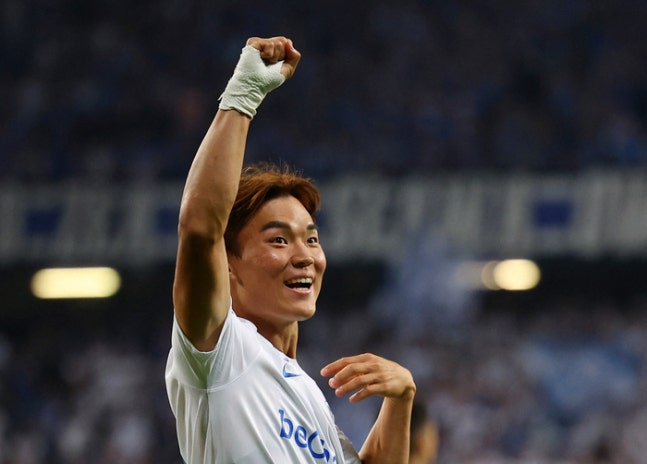 헹크 오현규. 로이터연합뉴스