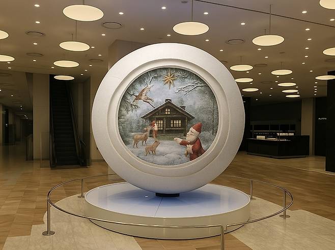 더현대서울에 설치될 실감형 미디어 디스플레이