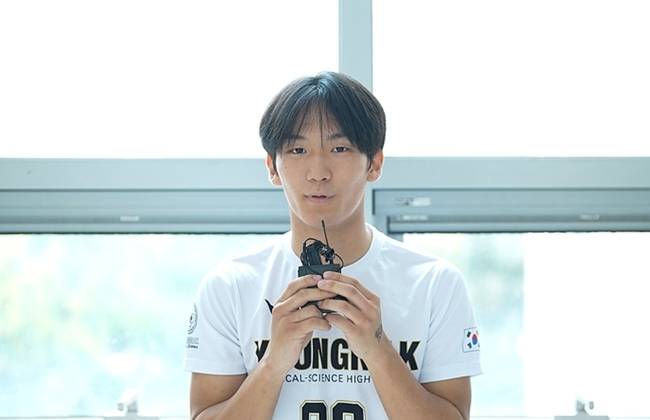 사진=영락의료과학고등학교 배구 남자부의 김은후 선수 인터뷰 영상 캡처