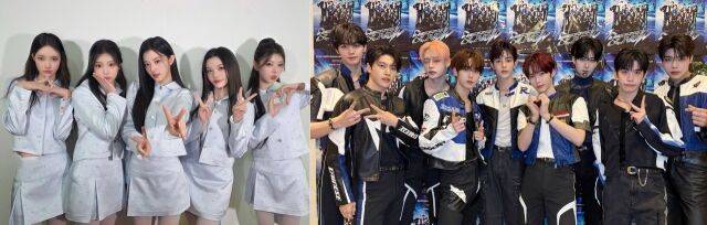 아일릿과 제로베이스원/공식SNS