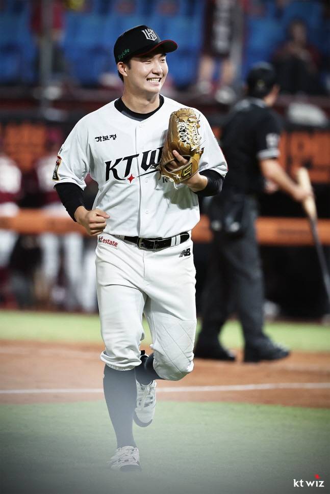 김건휘. /사진=KT 위즈 제공