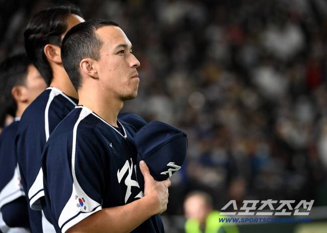 2023년 WBC에 한국 대표팀으로 참가한 토미 에드먼. 스포츠조선 DB