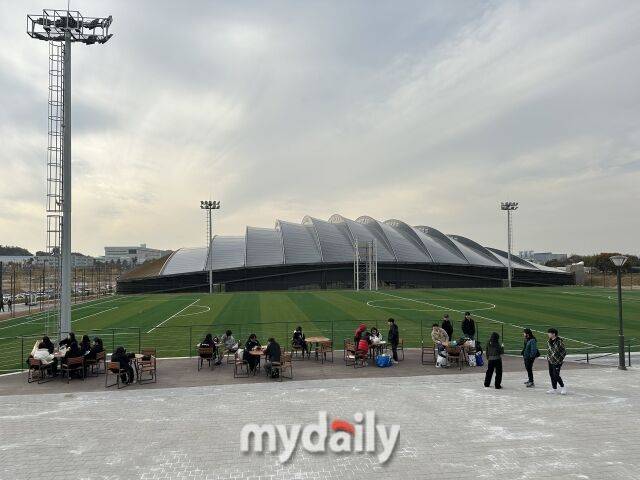 대한민국 축구종합센터./천안축구종합센터=노찬혁 기자