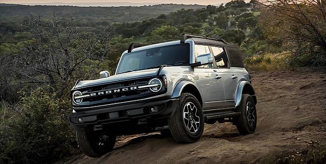 포드의 오프로더 스포츠유틸리티차량(SUV) 브롱코. /포드코리아 제공
