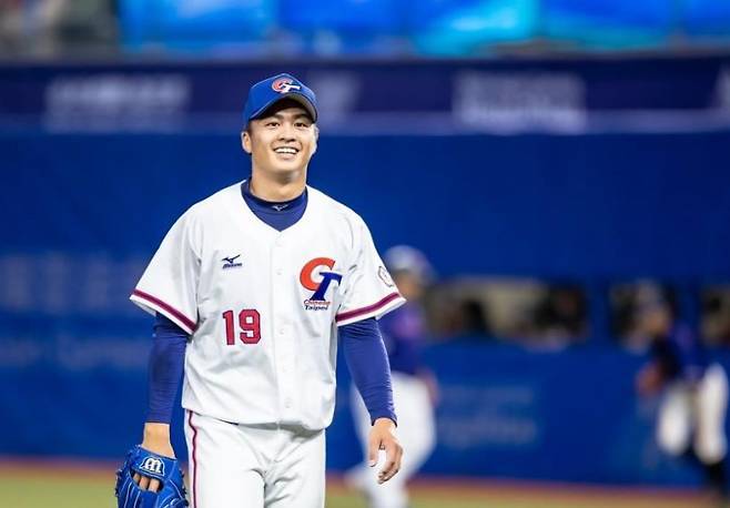 대만 국가대표로 활약한 왕옌청의 모습. 개인 SNS 캡처