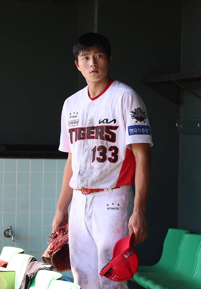 ▲ 박종혁은 수비에서 확실한 안정감을 과시하는 동시에 파워 향상을 위한 운동도 게을리 하지 않고 있다 ⓒKIA타이거즈