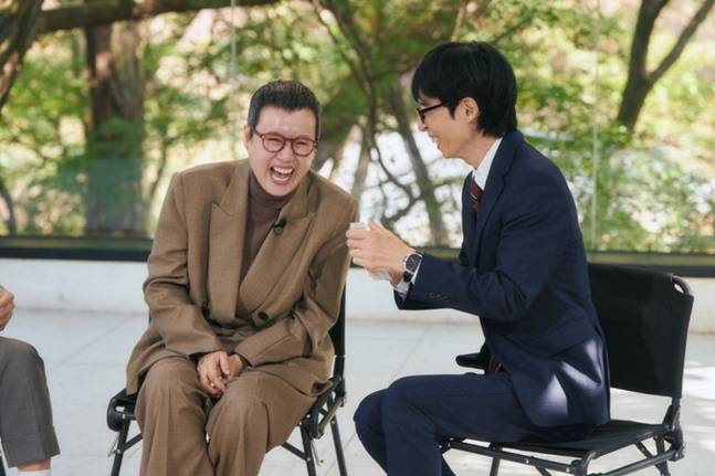 올해 유일한 방송 출연에서 환한 웃음을 보여준 박미선은 유방암 발견 전 '피로감'이 심했다고 말했다. 사진=tvN '유퀴즈'