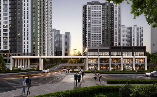 '운정 아이파크 포레스트' 투시도. 사진=HDC현대산업개발