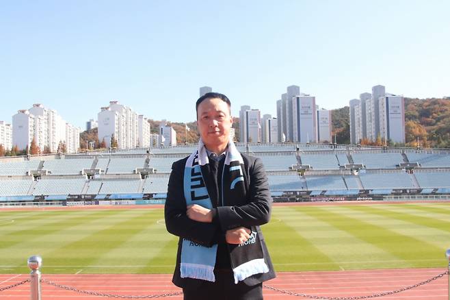 천안시티FC 새 사령탑으로 선임된 박진섭 감독. /사진=천안시티 제공