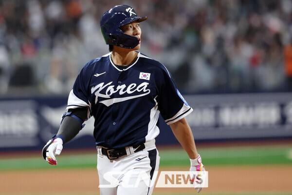 국가대표 내야수 송성문. /사진=뉴시스