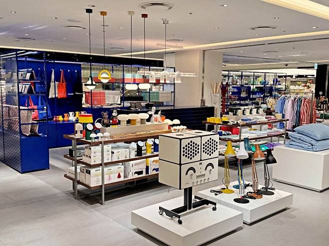 롯데백화점 잠실점 9층에 문을 연 '더콘란샵(The Conran shop)' 매장. 롯데백화점 제공