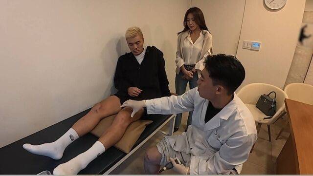 전 국가대표 골키퍼 김영광이 충격적인 무릎 상태를 공개한다. / SBS '동상이2'