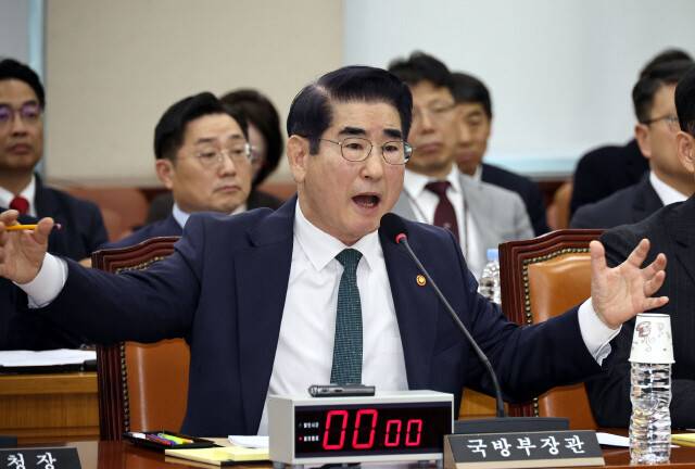 김용현 전 국방부 장관. 윤운식 선임기자 yws@hani.co.kr