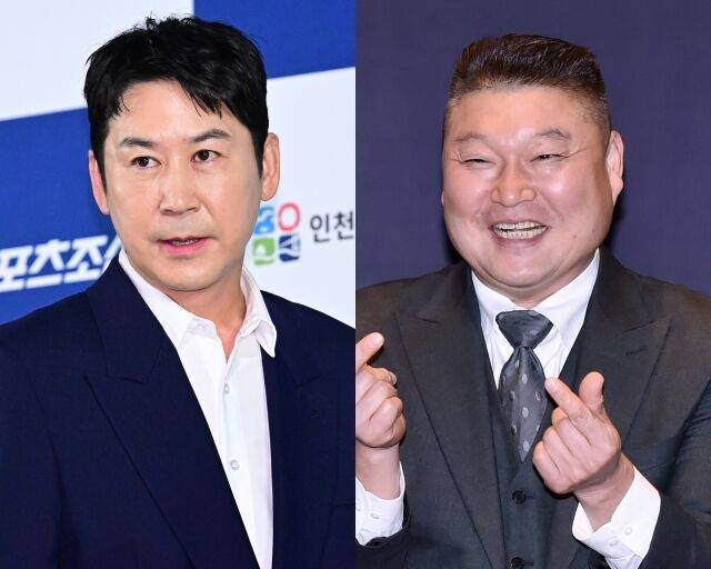 코미디언 신동엽, 코미디언 강호동/마이데일리 DB